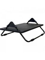 Apoio Para Pés Mdf Preto Multivisão