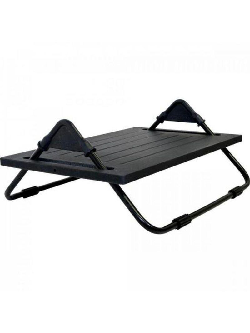 Apoio Para Pés Mdf Preto Multivisão