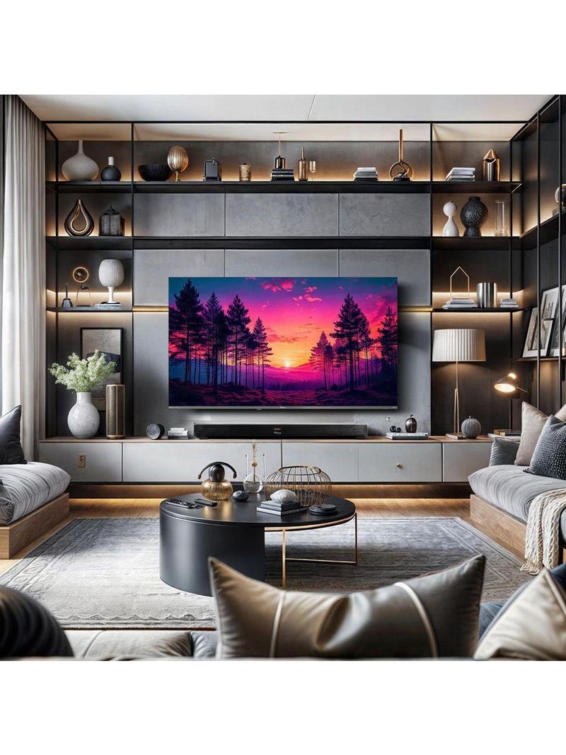 Smart Tv 60" Philco 4k Roku Borda Infinita P60cra Bivolt