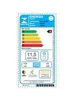 Smart tv 65" 4k semp 65s62 google tv processador aipq dolby audio preta