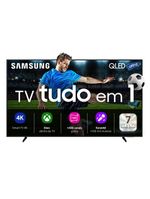 Smart tv samsung 85” 4k qled ultra qn85q7faagxzd processador com ai controle por gestos xbox cloud gaming