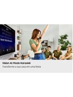 Smart tv samsung 85” 4k qled ultra qn85q7faagxzd processador com ai controle por gestos xbox cloud gaming