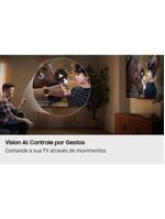 Smart tv samsung 85” 4k qled ultra qn85q7faagxzd processador com ai controle por gestos xbox cloud gaming