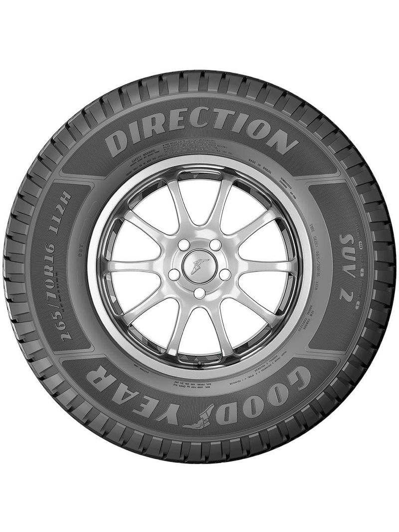 Pneu aro 15 goodyear direction suv 2 235/75 109s