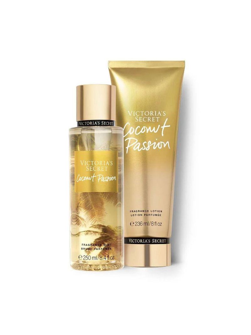 Kit Body Splah + Creme Hidratante Coconut Passion Victoria's Secret 236ml + 250ml