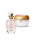 Combo Lily Blanche Desodorante Colônia 75ml + Creme Acetinado 250g