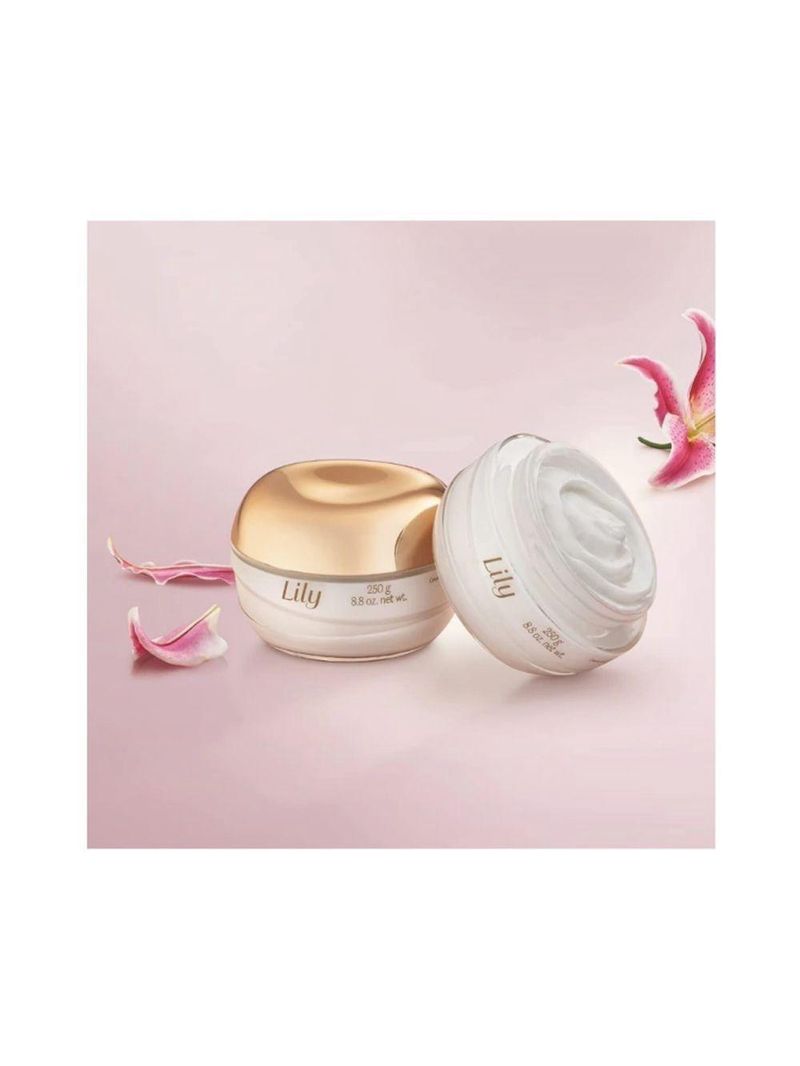 Combo Lily Blanche Desodorante Colônia 75ml + Creme Acetinado 250g