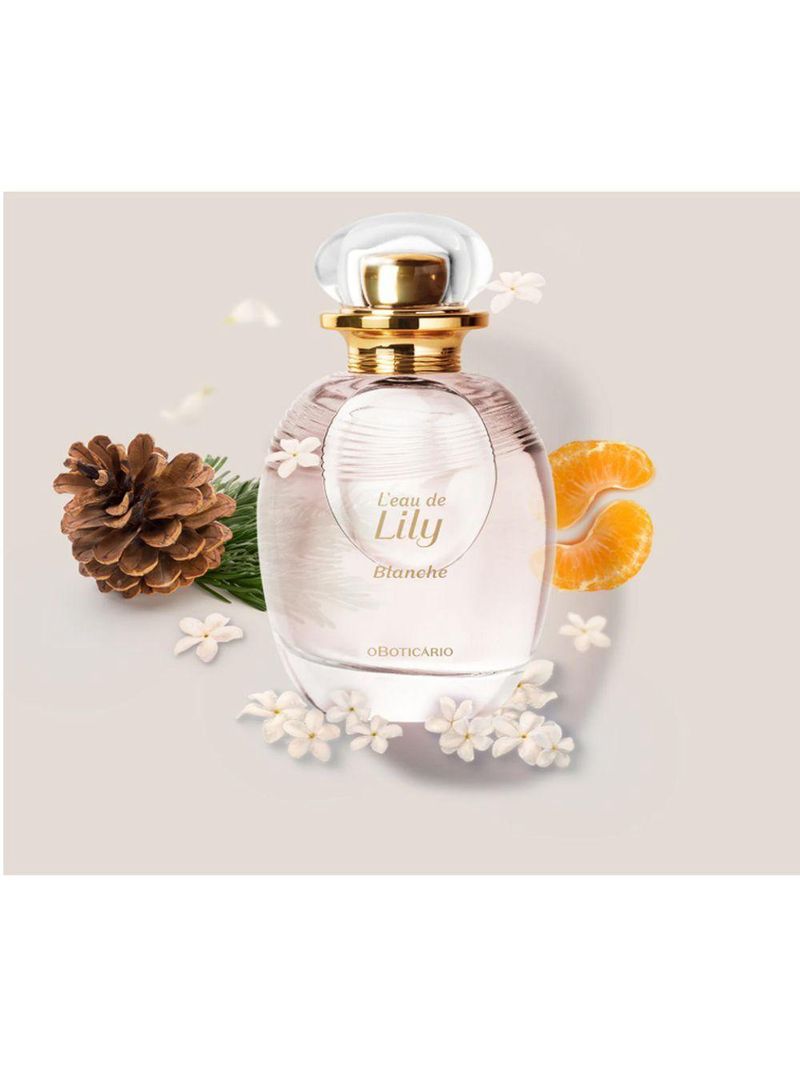 Combo Lily Blanche Desodorante Colônia 75ml + Creme Acetinado 250g