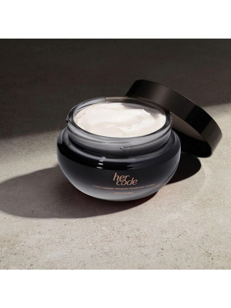 Creme Aveludado Hidratante Desodorante Corporal Her Code 250g