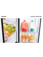 Geladeira samsung family hub side by side rs58t5561b1 digital inverter frost free com soundbar, smart view, bluetooth e wi-fi black inox look – 585 l