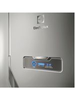 Geladeira electrolux dfx41 frost free 371l turbo congelamento duplex inox