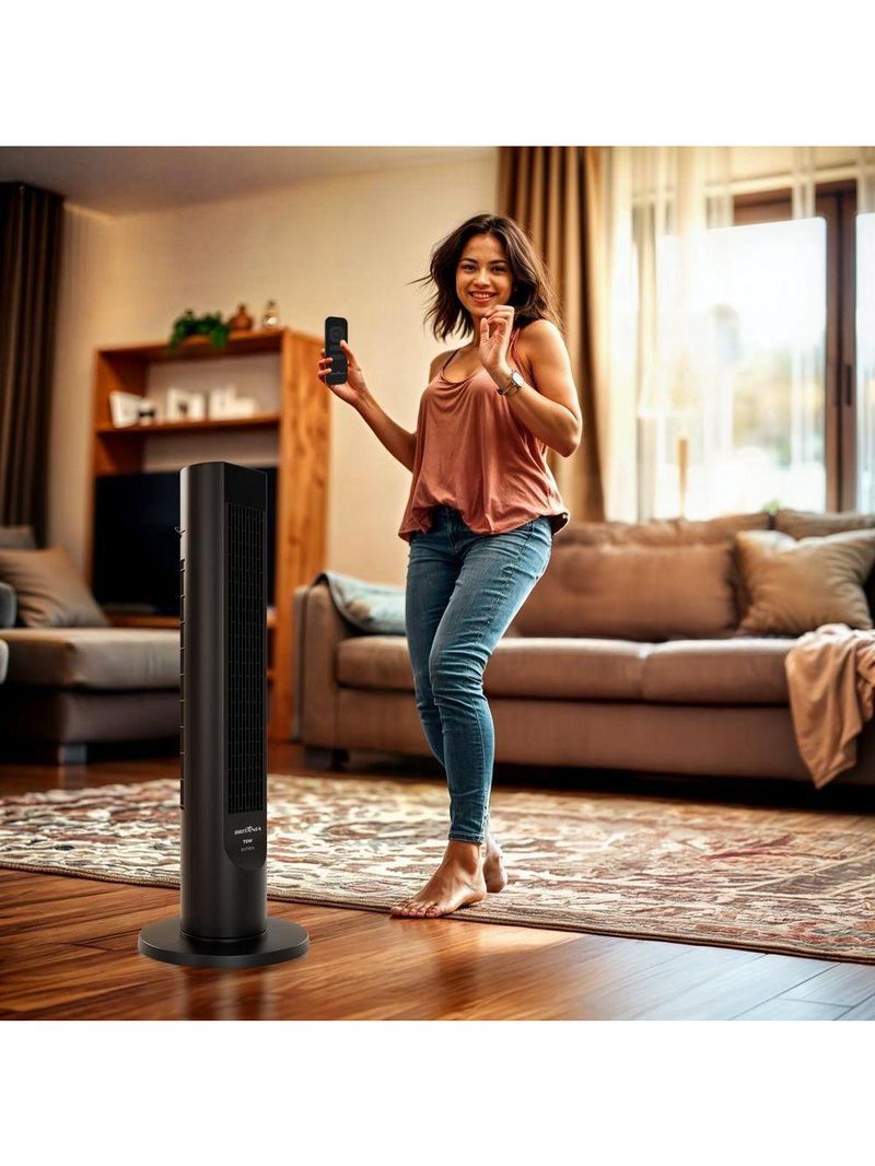 Ventilador Torre Britânia Painel Touch 75W BVT90A 220V