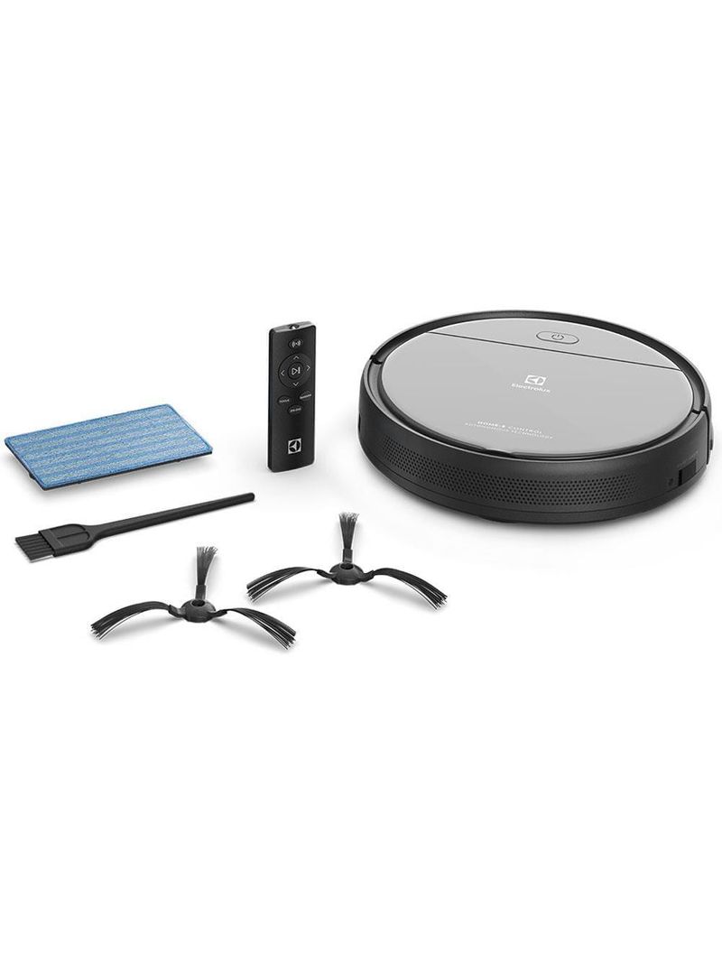 Robô aspirador de pó electrolux home-e control experience erb20 bivolt – cinza/preto