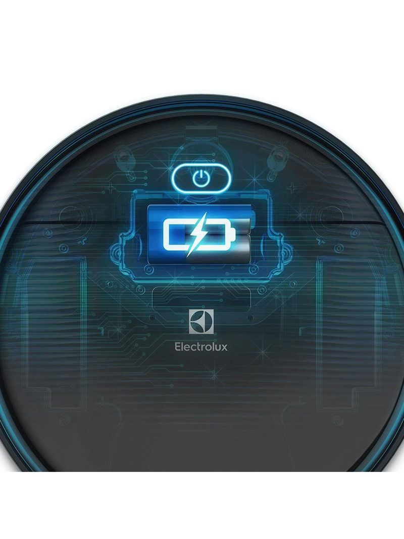 Robô aspirador de pó electrolux home-e control experience erb20 bivolt – cinza/preto