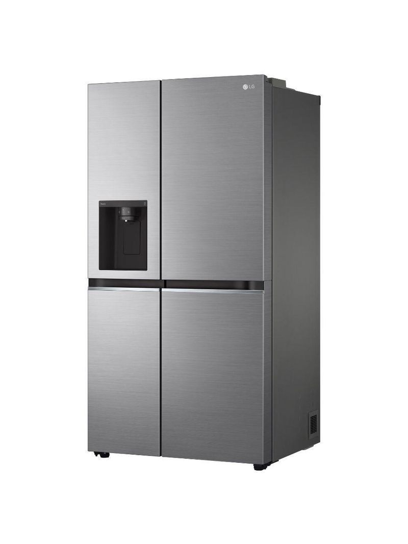 Geladeira Smart LG Side By Side Uvnano 611L Inverter GC-L257SLP Aço Escovado220V