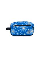 Necessaire feminina margaridas azul