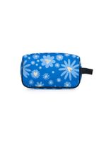 Necessaire feminina margaridas azul