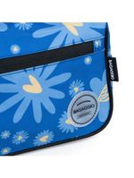 Necessaire feminina margaridas azul