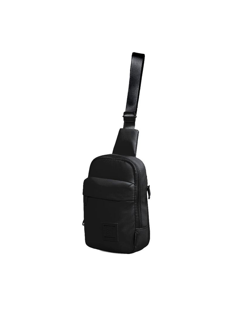 Shoulder bag feminina esportiva puff preta