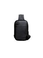 Shoulder bag feminina esportiva puff preta
