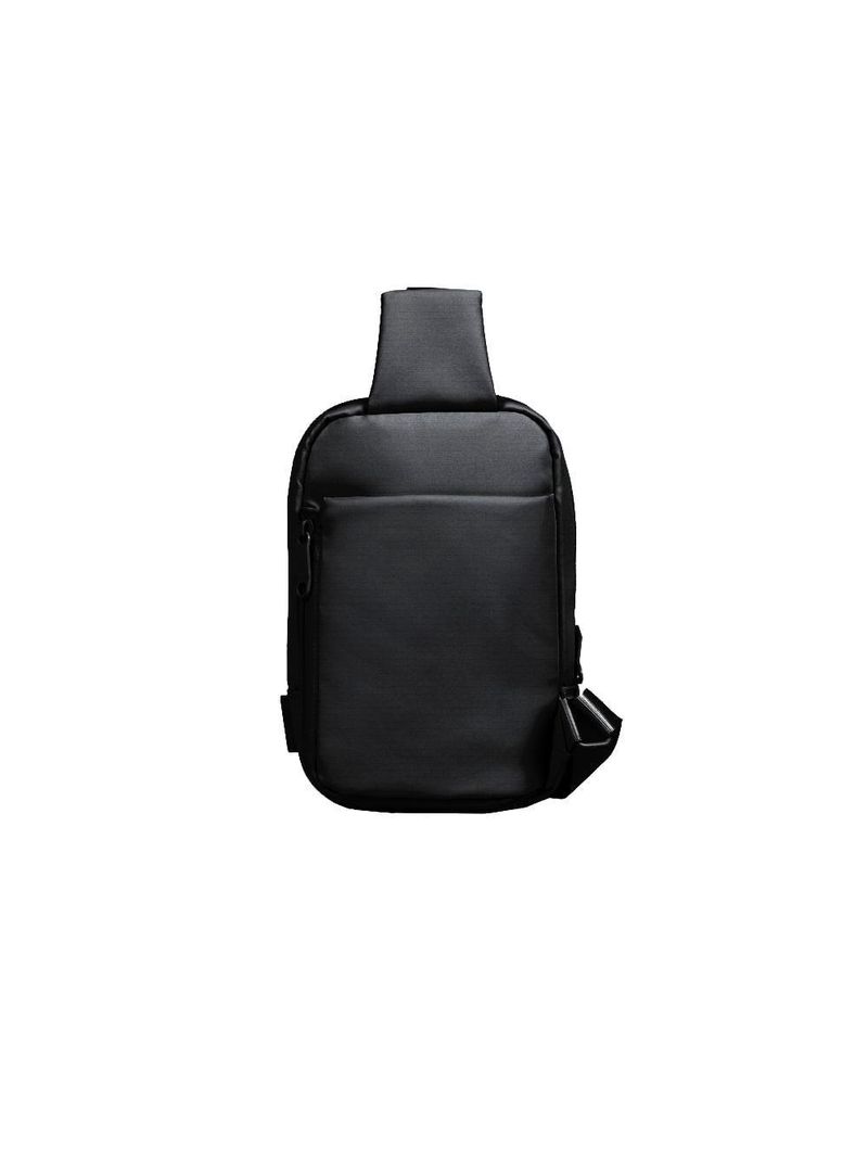 Shoulder bag feminina esportiva puff preta