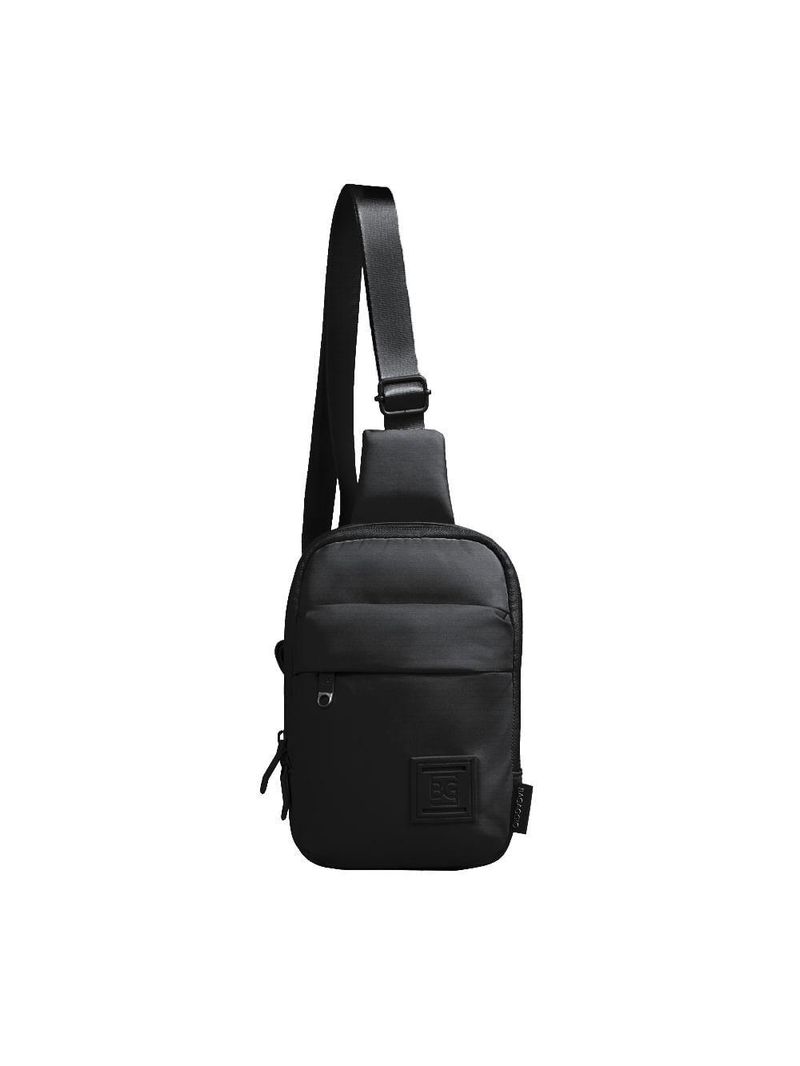 Shoulder bag feminina esportiva puff preta