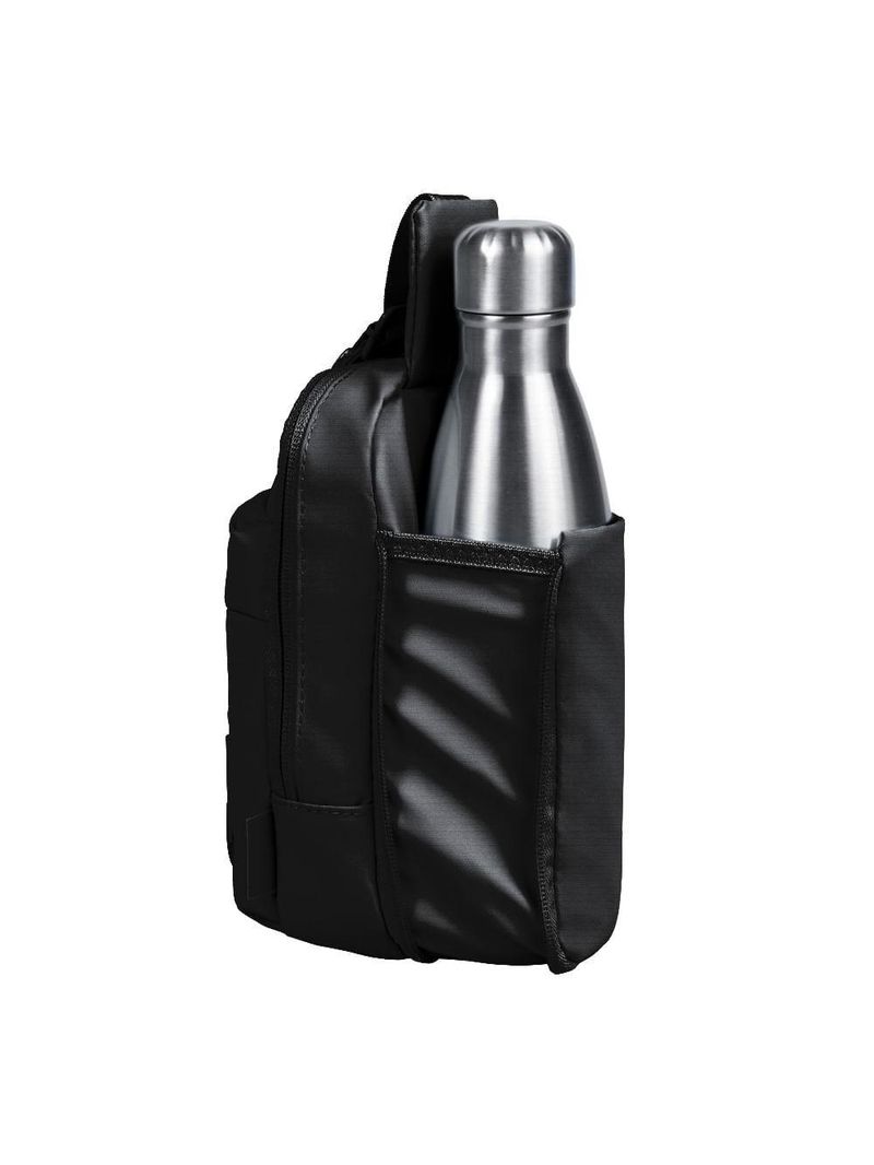 Shoulder bag feminina esportiva puff preta
