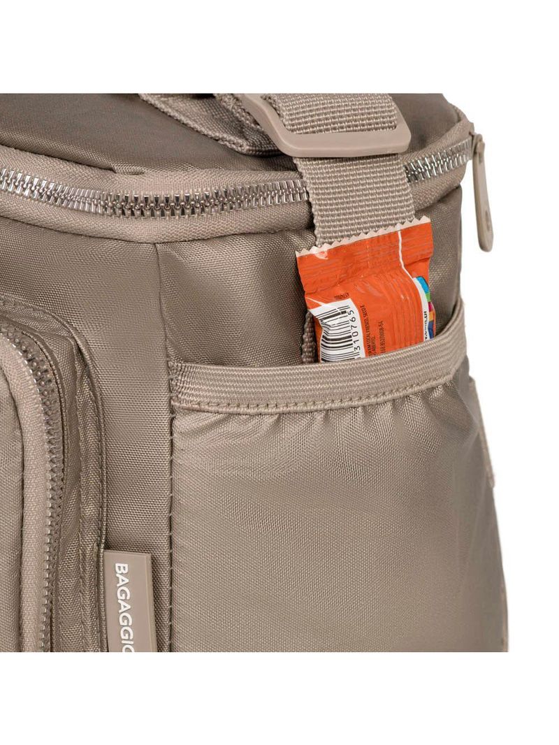 Lancheira térmica juvenil feminina perolada ouro velho