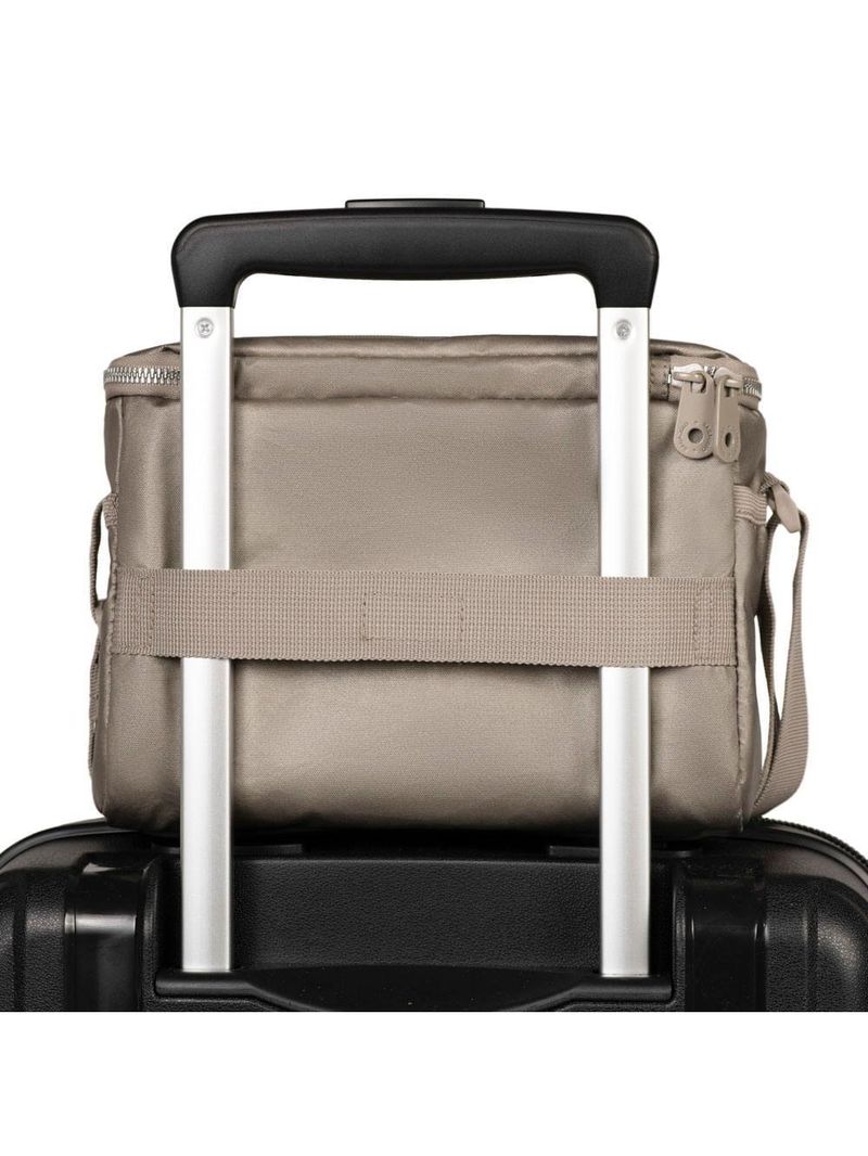 Lancheira térmica juvenil feminina perolada ouro velho