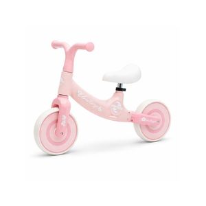 Bicicleta De Equilíbrio Infantil Sem Pedal Rosa Regulável