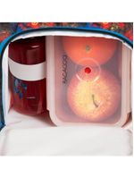 Lancheira térmica infantil masculina vingadores preta