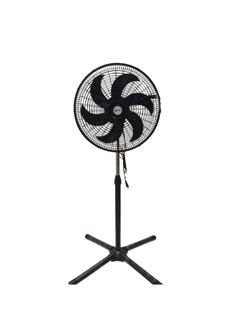 Ventilador Silencioso Pedestal Coluna 50cm 3 Velocidades Altura Ajustável 1,30m 18pol 6 Pas 60w 60hz 110v