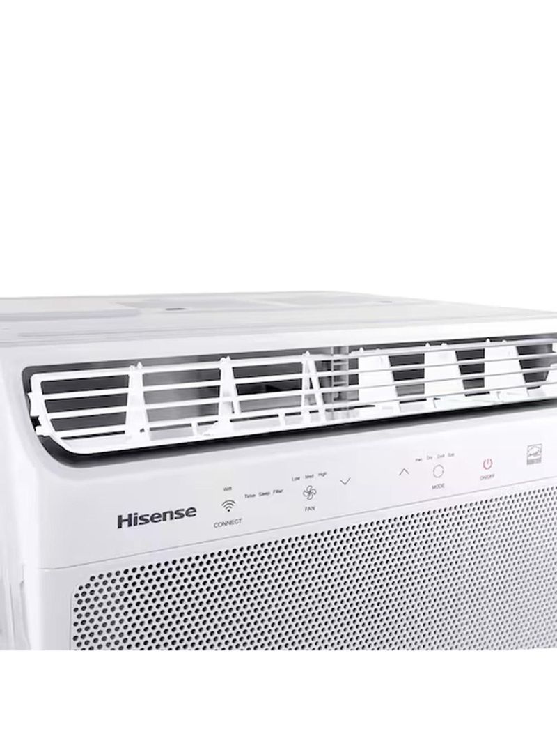 Ar-condicionado de janela hisense aw-08cwbrvgu02 wi-fi 7500 btus frio branco – 110v
