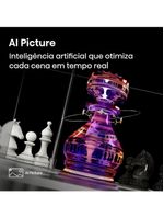 Smart tv 55” 4k uhd hisense qled 55q6qv hdr10 dolby atmos vidaa u9 preta