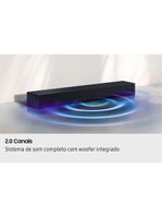 Soundbar samsung hw-b400f/zd 40w bluetooth 20 canais woofer integrado titan black