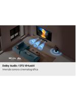 Soundbar samsung b-series hw-b650f/zd 370w bluetooth 31 canais dolby audio preto