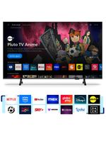 Smart tv 50" 4k philips 50pug7300/78 uhd titan os pixel precise comando de voz preta
