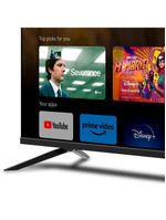Smart tv led 50" ultra hd 4k philips 50pug7019 com google tv, comando de voz, wi-fi, entradas hdmi e usb
