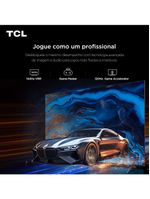 Smart tv 98” tcl 98c6k 4k qd-mini led google tv 144hz