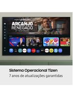 Smart tv 75" 4k samsung 75u8600f crystal hdr tizen alexa e xbox gaming
