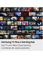 Smart tv 75" 4k samsung 75u8600f crystal hdr tizen alexa e xbox gaming
