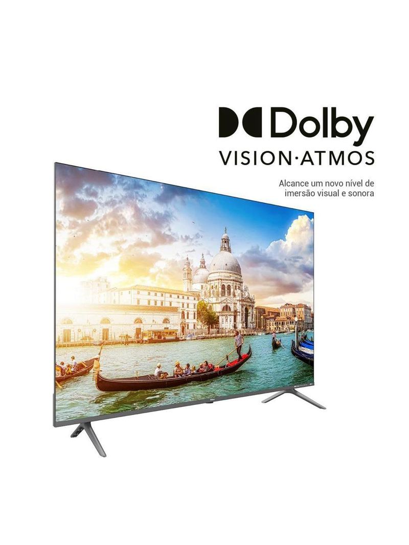 Smart tv led 70" ultra hd philco 4k ptv70g2sgsgb google tv com hdmi, usb, wi-fi, dolby atmos, dolby vision e chromecast integrado
