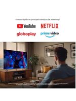 Smart tv led 70" ultra hd philco 4k ptv70g2sgsgb google tv com hdmi, usb, wi-fi, dolby atmos, dolby vision e chromecast integrado