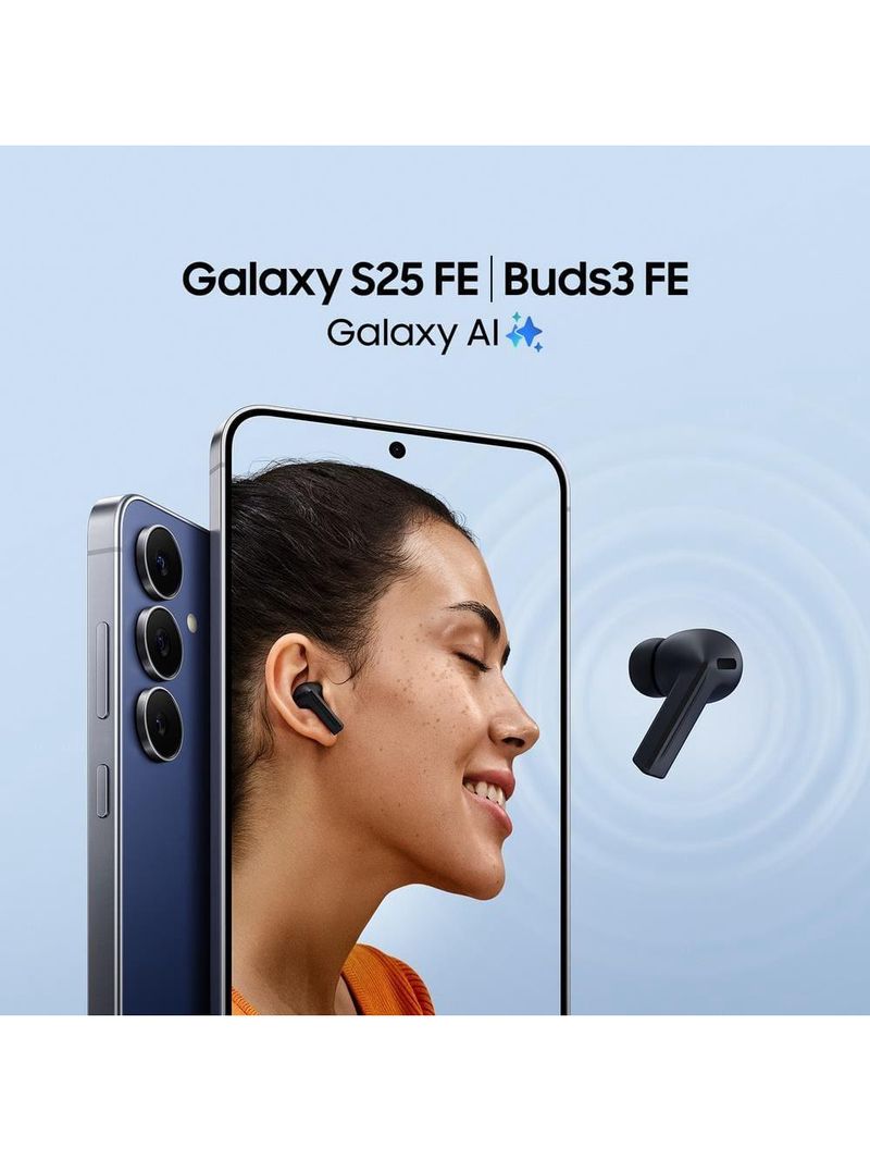 Smartphone samsung galaxy s25 fe 5g tela 6,7” amoled 128gb 8gb ram câmera 50mp jetblack