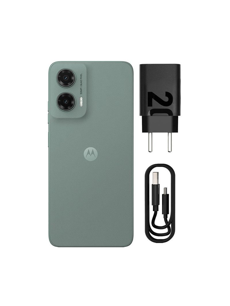 Smartphone motorola moto g35 5g cinza 256gb 4gb ram + 8gb ram boost e camera 50mp com ai nfc tela 67" com superbrilho