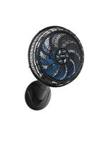 Ventilador de parede arno x-treme ve9p 40cm 160w 9 pás silencioso preto e azul