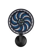 Ventilador de parede arno x-treme ve9p 40cm 160w 9 pás silencioso preto e azul