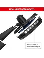 Ventilador de parede arno x-treme ve9p 40cm 160w 9 pás silencioso preto e azul