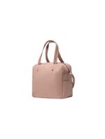 Bolsa feminina mini baú rebite nude