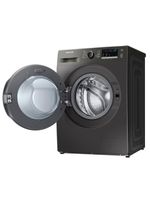 Lavadora de roupas samsung ww11t4040bxfaz com diamond drum e vapor de higiene inox - 11kg